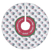 ヤギ |クリスマスウィッシュベビーヤギキスPygmy ブラッシュドポリエステルツリースカート (正面)