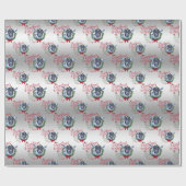 ヤギ |クリスマスウィッシュベビーヤギキスPygmy ラッピングペーパー (フラット)