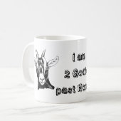 ヤギ コーヒーマグカップ (正面左)