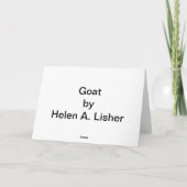 ヤギ シーズンカード (裏面)