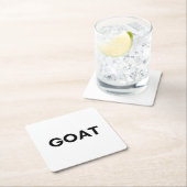 ヤギ スクエアペーパーコースター (インサイチュ)