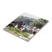 ヤギ タイル (側面)