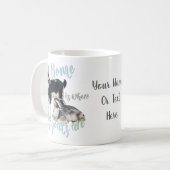 ヤギ |ナイジェリアのドワーフ・ホームは私のヤギがいる場所 コーヒーマグカップ (正面左)