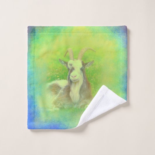 ヤギ バスタオルセット (ウォッシュタオル)