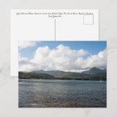 ヤギ・フェル・スコットランド ポストカード (正面/裏面)