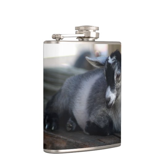 ヤギ フラスク (右)