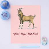 ヤギ:ブラウン チラシ (シングル)