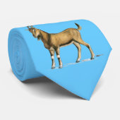 ヤギ: ブラウン ネクタイ (ロール)