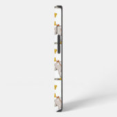 ヤギ ボルダリングジム iPhoneケース (左側面)