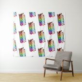 ヤギ·ボーイ·レインボー タペストリー (インサイチュ(横))