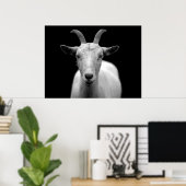 ヤギ ポスター (ホームオフィス)