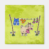 ヤギ マグネット (正面)