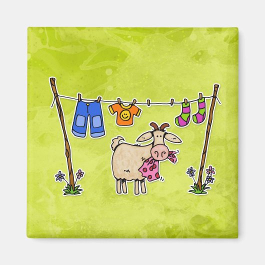 ヤギ マグネット (正面)