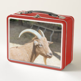 ヤギ メタルランチボックス