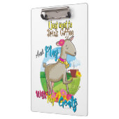 ヤギ |ヤギと一緒にコーヒー遊を飲みたい クリップボード (左)