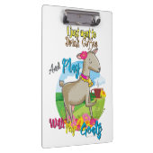 ヤギ |ヤギと一緒にコーヒー遊を飲みたい クリップボード (右)