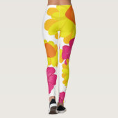 ヤギ |ヤギと一緒にコーヒー遊を飲みたい レギンス (裏面)