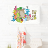 ヤギ |ヤギと一緒にコーヒー遊を飲みたい 横断幕 (インサイチュ)