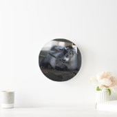 ヤギ ラウンド壁時計 (ホーム)