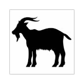 ヤギ ラバースタンプ (インプリント)