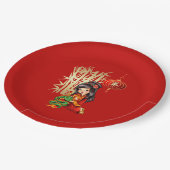 ヤギ/ラム/ヒツジの紙皿の中国のな年 ペーパープレート (アングル)