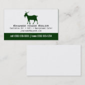 ヤギ-個人事業カード 名刺 (正面/裏面)