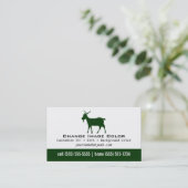 ヤギ-個人事業カード 名刺 (スタンド正面)