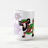 ヤギ 冬 コーヒーマグカップ (中央)
