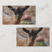 ヤギ 名刺 (正面/裏面)