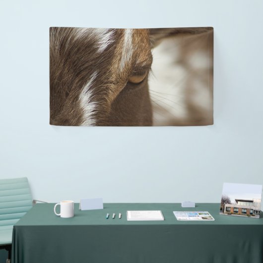 ヤギ 横断幕 (トレードショー)