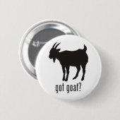 ヤギ 缶バッジ (正面&裏面)