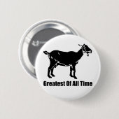 ヤギ 缶バッジ (正面&裏面)