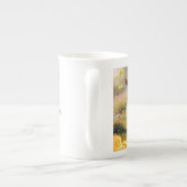 ヤギ/羊 – 中国の〔占星術の〕十二宮図 ボーンチャイナマグカップ (裏面)