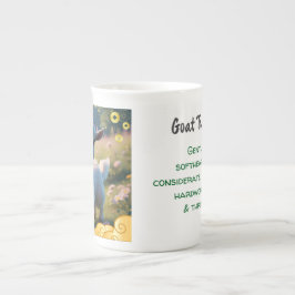 ヤギ/羊 – 中国の〔占星術の〕十二宮図 ボーンチャイナマグカップ