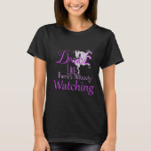 ヤギ | DANCE Like Nobody's Watching (Orchid) Tシャツ (正面)