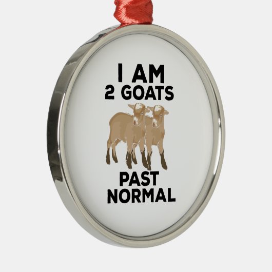 ヤギ – I am 2ヤギ過去通常 メタルオーナメント (右)