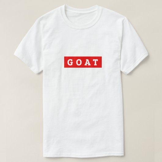 ヤギ Tシャツ (デザイン正面)