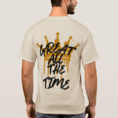 ヤギ Tシャツ (裏面)