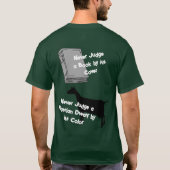 ヤギ Tシャツ (裏面)