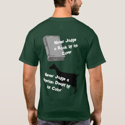 ヤギ Tシャツ (裏面)