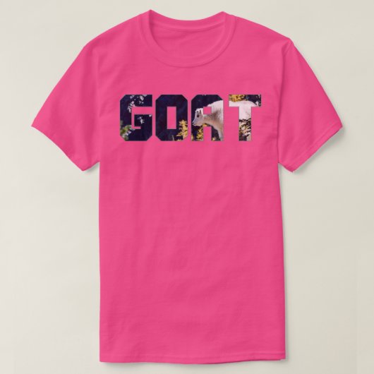 ヤギ Tシャツ (デザイン正面)
