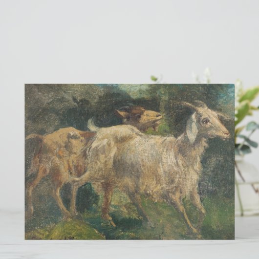 ヤギ（Vincenzo Caprile著） カード (スタンド正面)