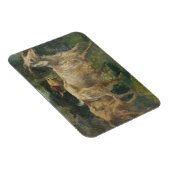 ヤギ（Vincenzo Caprile著） マグネット (右側)