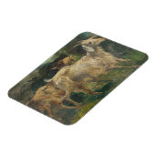 ヤギ（Vincenzo Caprile著） マグネット (左側)