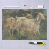 ヤギ(Vincenzo Caprile著) 薄葉紙 (クラフト)