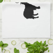 ヤギMeh キッチンタオル (折り畳み)