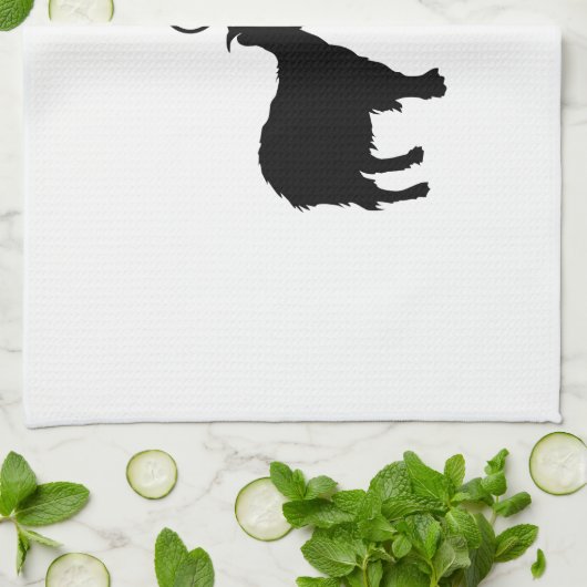 ヤギMeh キッチンタオル (折り畳み)