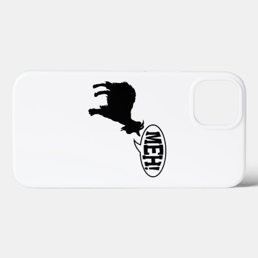 ヤギMeh Case-Mate iPhoneケース (裏面 (横))