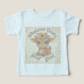 ヤギTシャツ (デザイン正面)