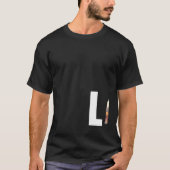 ヤクがヤクする Tシャツ (正面)